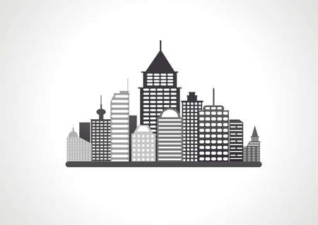 Cityscape vector background のイラスト素材
