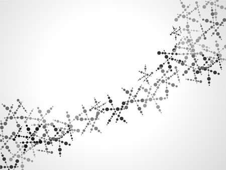 dna molecule, abstract background のイラスト素材