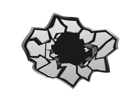 Crack Vector のイラスト素材