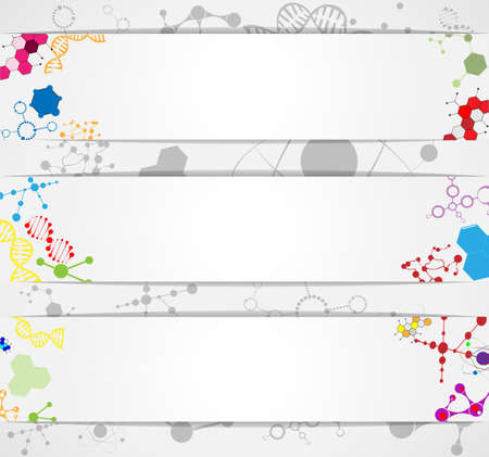 Medical molecular structure  のイラスト素材