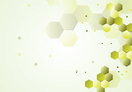 molecular structure abstract background