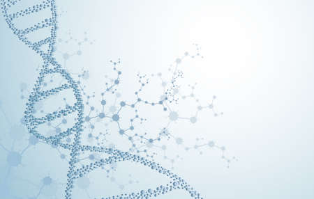 DNA  concept colonial virus covid-19 respiratory disease used in medicine and businessのイラスト素材