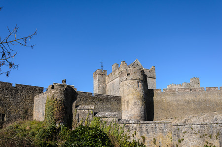 This is the Cahir Castle in County Tipperary in Ireland.のeditorial素材