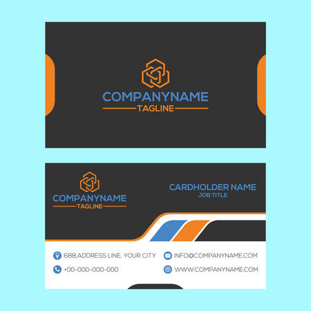 Professional Business Cardのイラスト素材