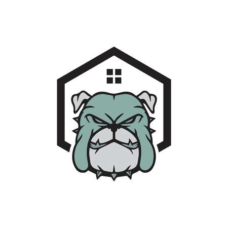 Dog Love, Dog Logo Template. Vector Illustrator. Dog logo and icon design vector., logo design for dog walking, training or dog-related business,  Dog Logo. Vector illustration. Simple, Veterinary Logo. Isolate vector illustration.の写真素材