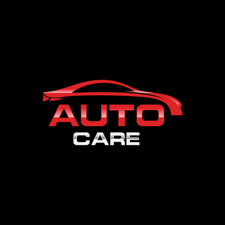 Car automotive logo vector illustration, Auto Car Logo, Car logo in simple line graphic design template vector, Car automotive logo template vector illustration, Auto style car logo design with concept sports vehicle icon,のイラスト素材