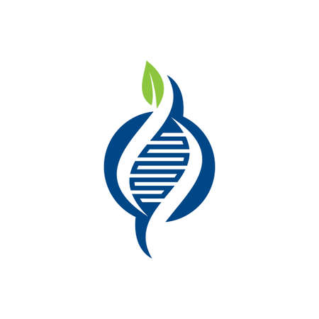 DNA vector design template, Genetics Vector Designのイラスト素材
