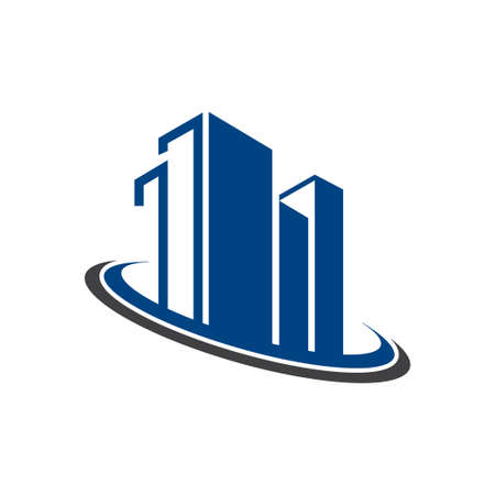 Real estate vector logo template, house or home  logo designのイラスト素材