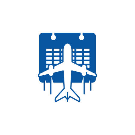 Travel Logo Design Template airplane tickets travel agencies - planes and emblemsのイラスト素材