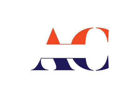 A C Initial Letter Logo design vector template, Graphic Alphabet Symbol for Corporate Business Identityのイラスト素材
