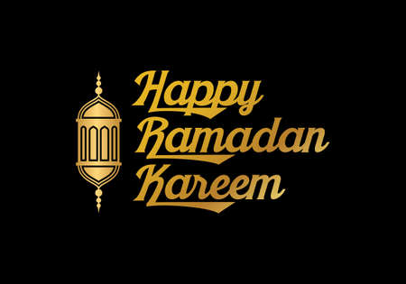 Happy Ramadan Kareem Islamic design Ramadan Mubarakのイラスト素材