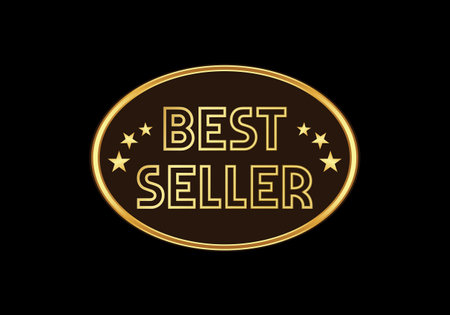 Best Seller icon design, Best Seller badge design template vector illustrationのイラスト素材