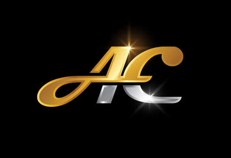 Initial Letter A C Logo Design Vector Template. Graphic Alphabet Symbol For Corporate Business Identityのイラスト素材