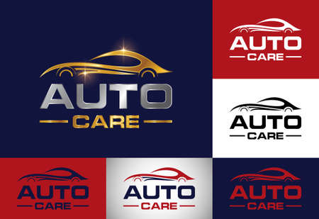 Abstract car logo sign symbol for the automotive companyのイラスト素材