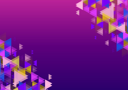 Abstract geometric colorful vector background for poster, web, landing page, cover, ad, greeting card, promotion.のイラスト素材