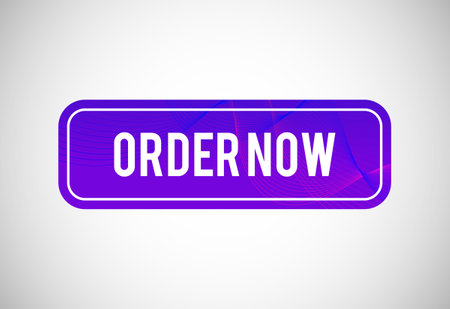 Order now button. Order now sign, key, push button, seal illustration designのイラスト素材