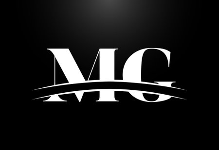 Initial Letter M G Logo Design Vector. Graphic Alphabet Symbol For Corporate Business Identityのイラスト素材