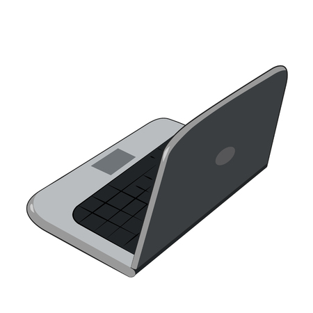 laptop illustration.のイラスト素材