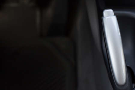 Vehicle Emergency Handbrake with Space for Textの写真素材
