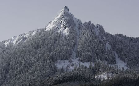 Snow Mountain Snoqualme Pass Washington