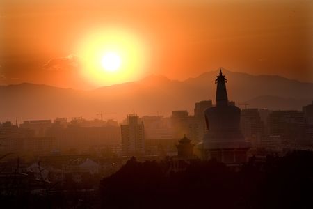 Beihai Stupa with Sunset and Mountains in Background, taken from Jinshang Park, Beijing, China

Resubmit--In response to comments from reviewer have further processed image to reduce noise, sharpen focus and adjust lighting.

Trademarks removed

の写真素材