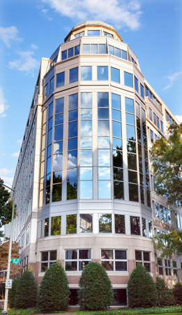 US International Trade Commission ITC in Washington DC.  US International Trade Commission is a US Trade independent agency in Washington DC.  The ITC makes injury determinations in antidumping and other cases and also conducts 337 Intllectual Property Inのeditorial素材