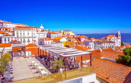 Sao de Vincente de Fora Monastery Church Portas do Sol Alfama Lisbon Portugal