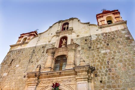 Facade Outside Temple Church of Precious Blood of Christ Parroquia de la Preciosa Sangre de Cristo...