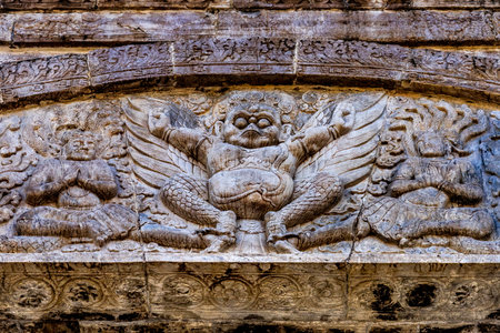 Garuda Symbol Cloud Platform Great Wall West Juyongguan Juyong Pass Beijing China. Juyongguan...