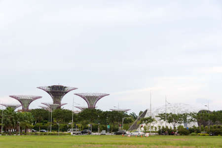 Gardens By the bay Singapore, Singapore, Dec 15, 2017のeditorial素材