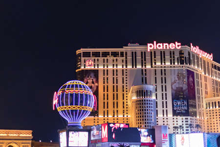 Planet Hollywood Resort & Casino, Las Vegas Nevada USA, March 30, 2020のeditorial素材