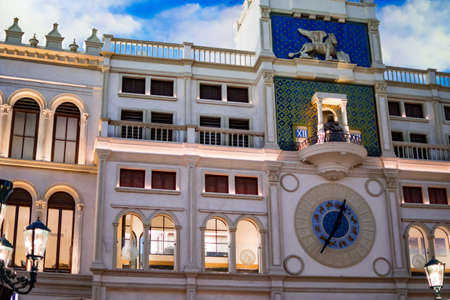 Inside The Venetian Resort Hotel & Casino Las Vegas, Las Vegas Nevada USA, March 30, 2020
