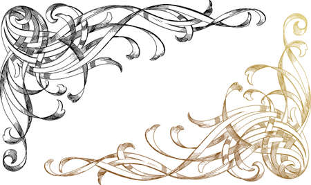 Vintage Design Elementsのイラスト素材