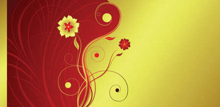 Floral Backgroundのイラスト素材