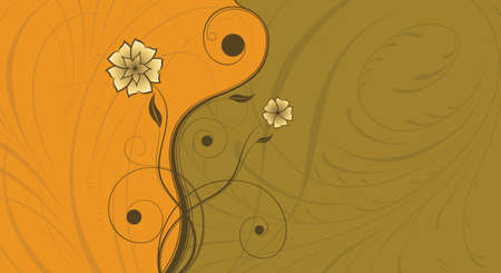 Floral Backgroundのイラスト素材