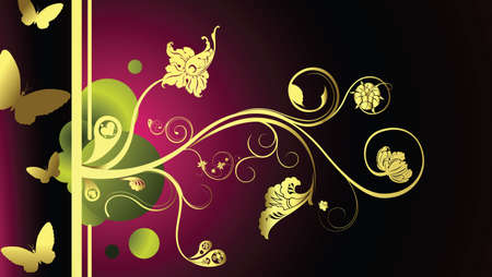 Floral Backgroundのイラスト素材