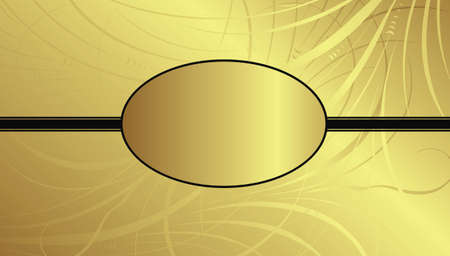 Golden Frameのイラスト素材