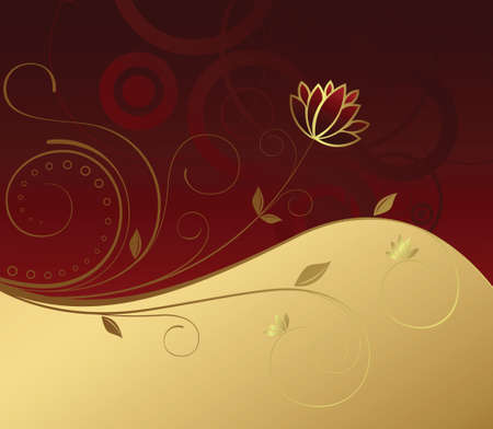 Floral Backgroundのイラスト素材