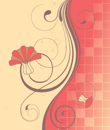 Floral Backgroundのイラスト素材