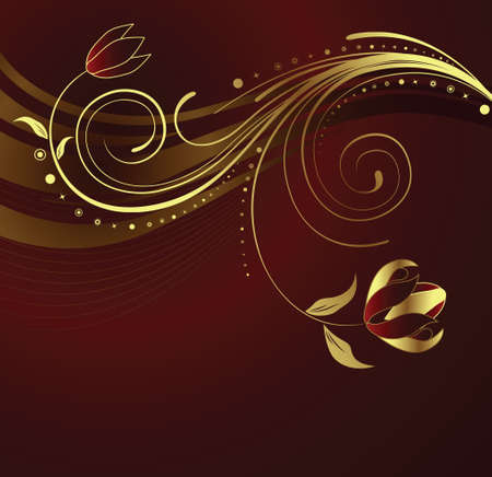 Floral Backgroundのイラスト素材