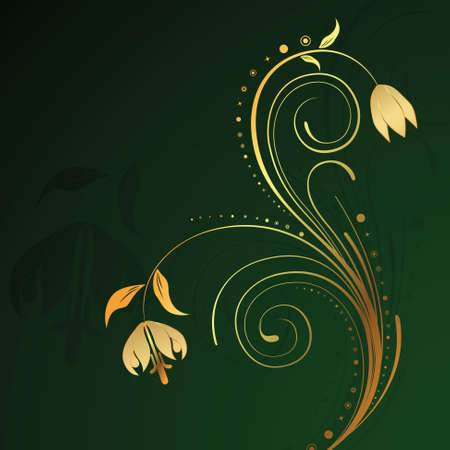 Floral Backgroundのイラスト素材