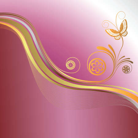 Floral Backgroundのイラスト素材