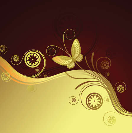 Floral Backgroundのイラスト素材