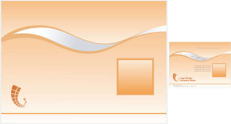 logo and website mainpage backgroundのイラスト素材