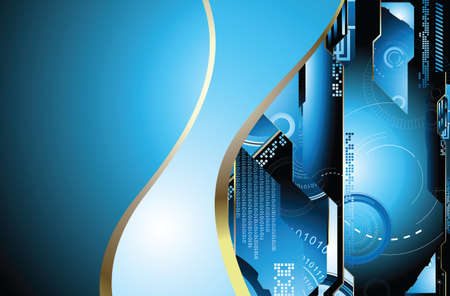 internet design backgroundのイラスト素材