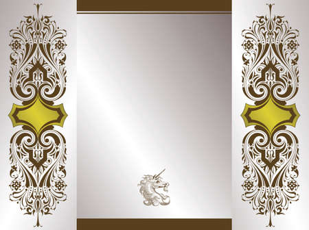 classic design backgroundのイラスト素材