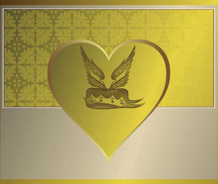 vintage design backgroundのイラスト素材