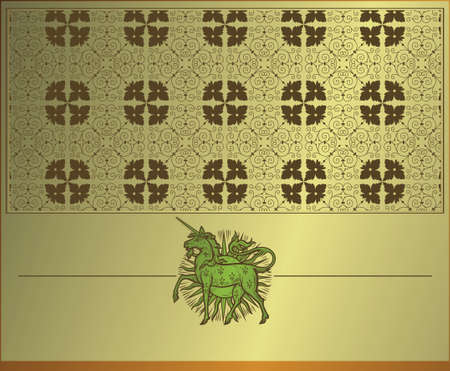 vintage design backgroundのイラスト素材