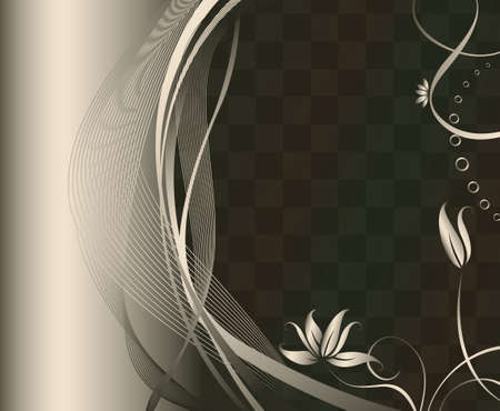 floral backgroundのイラスト素材