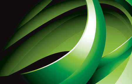 Abstract Green Backgroundのイラスト素材